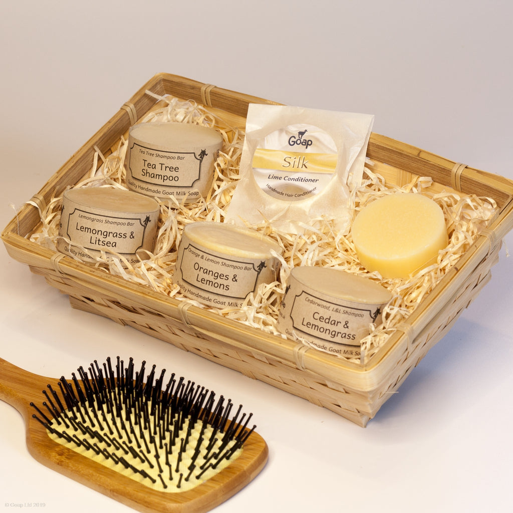 Haircare Gift Set of shampoo and conditioner from Goap